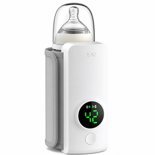 Portable Travel Bottle Warmer, Fast Heating (2-5 Minutes) Rechargeable Milk Warmer